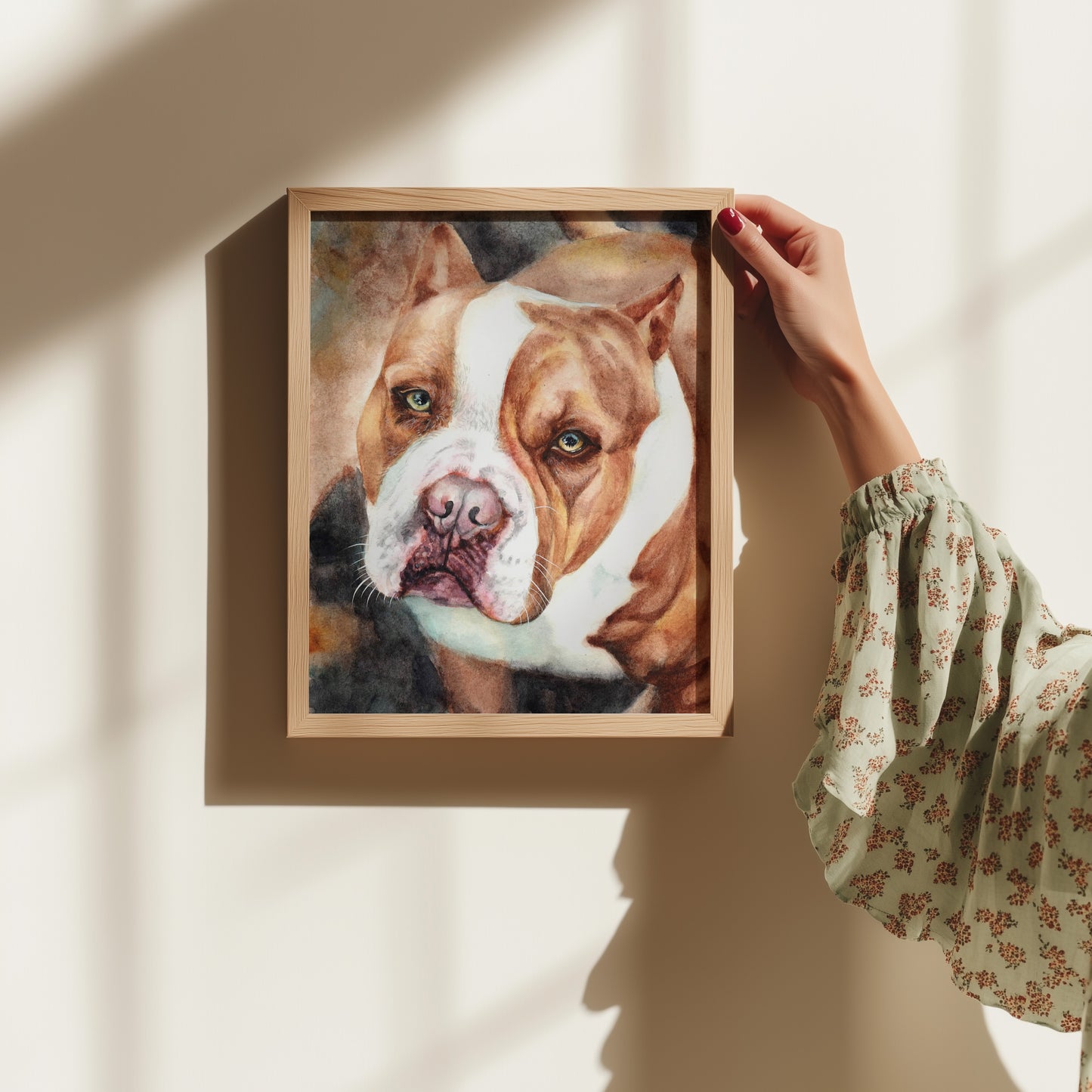 8x10 Custom Watercolor Pet Portraits